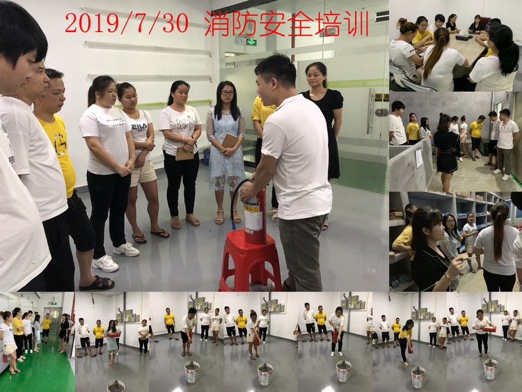 Fire safety training